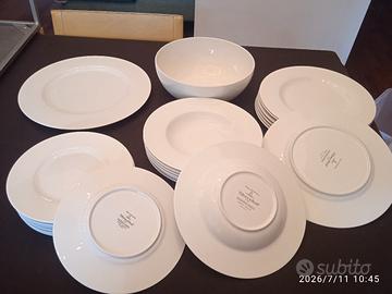 servizio piatti villeroy & boch bianco