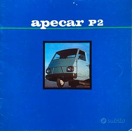 Piaggio Apecar P2 dépliant / brochure