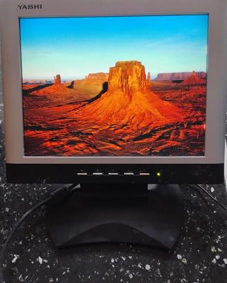 Monitor Vintage Yashi 15 pollici Vga