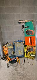 North Rebel 8m + 12m, Tavola RRD e Trapezio ION
