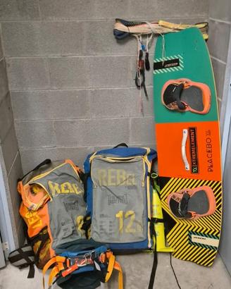 North Rebel 8m + 12m, Tavola RRD e Trapezio ION