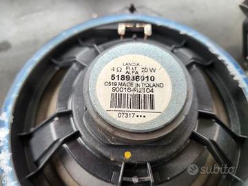 Altoparlanti fiat 500