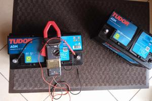 AUTO_ BATTERIA  AGM 95 ah  usata 15 giorni