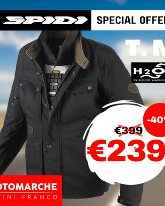 SPIDI WORKER TEX H2OUT - Giacca da moto