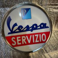 Insegna luminosa Vespa Servizio