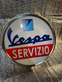 Insegna luminosa Vespa Servizio