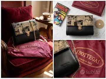 Borsa a tracolla iBOTTEGAI  “made in Italy”