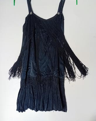 Abito nero prima metà Novecento autentico vintage