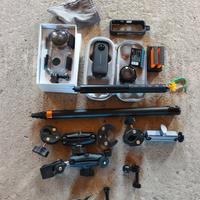 insta 360 x2 molti accessori 