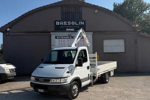 Iveco daily 35/12 gru cassone fisso
