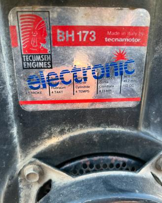 motocoltivatore 4 tempi benzina
