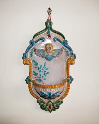 Acquasantiera Ceramica Piscitello Palermo