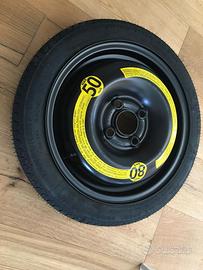 ruota scorta Wolkswagen Polo (ruotino)