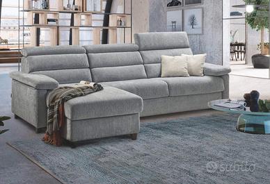 Divano Letto PABLO personalizzabile con penisola