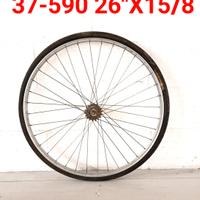CERCHIO COPERTONE 26 POSTERIOR BICICLETTA CityBike
