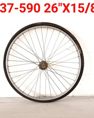CERCHIO COPERTONE 26 POSTERIOR BICICLETTA CityBike