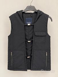 Gilet S’ Max Mara neto con cappuccio