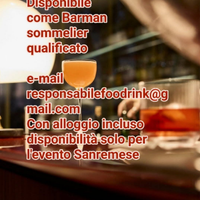 Barman sommelier extra