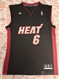 Canotta NBA Miami Heat #6 LeBron James - Medium