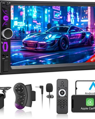 Autoradio android carplay 2din 7" nuovo