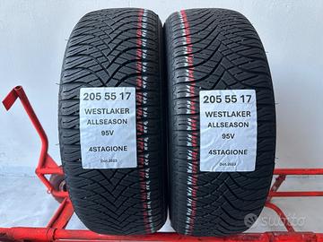 2 gomme 205 55 17 4stagione