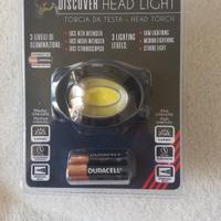 torcia da testa discover headlight