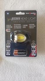 torcia da testa discover headlight