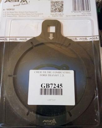 Chiave per filtro diesel Ford Transit 2.2l TDCI