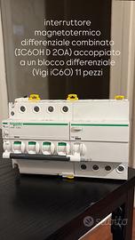 interruttore differenziale combinato schneider 20A