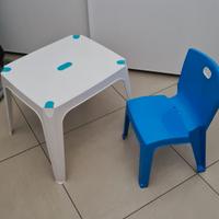 tavolino e sedia 