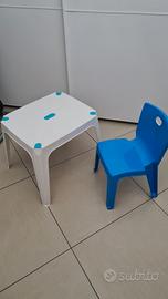 tavolino e sedia 