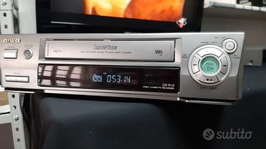 LETTORE VHS VIDEOREGISTRATORE H.Q.HIGH QUALITY+TEL