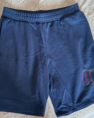 Pantaloncini Taglia L, blu scuro con logo grafico