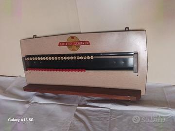 Quadro segnapunti x biliardino