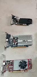 schede video NVIDIA GTX AMD RADEON E BASSO PROFILO