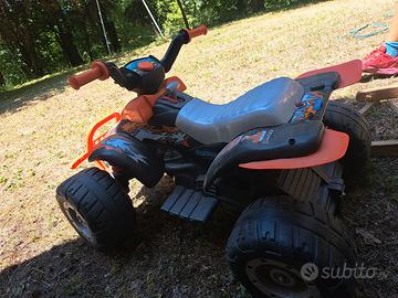 quad pep perego trex elettrico
