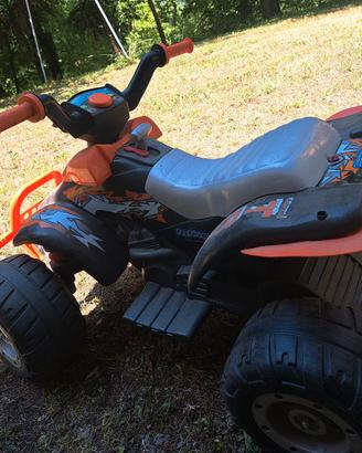 quad pep perego trex elettrico