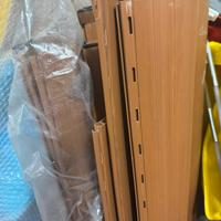 Tapparella avvolgibile in pvc colore marrone