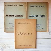 LIBRETTI D'OPERA SONZOGNO