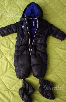 Tuta CHICCO da neve 100%piumino tg 15mesi/80cm