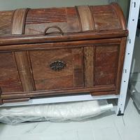 cassapanca in legno di cocco