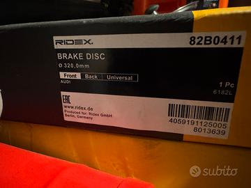 Disco freno anteriore AUDI