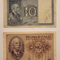 BANCONOTE REGNO D'ITALIA 1935
