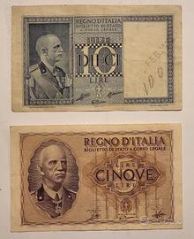 BANCONOTE REGNO D'ITALIA 1935