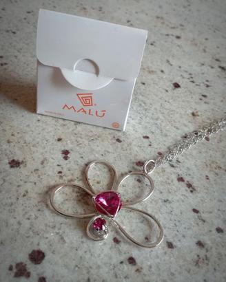 Collana Malù con ciondolo Swarovski