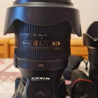 Camera Nikon D5500 + Nikon 24-120 4G