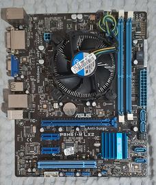 Intel i3-2100 3,10GHz+Motherboard Asus P8H61-M LX2