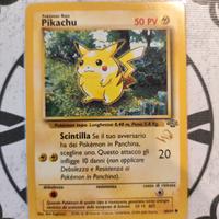 Pikachu carta promo set jungle wizard