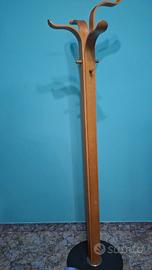 Appendiabiti Vintage Design Legno Curvato