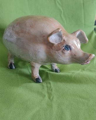 maialino ceramica Solimene 